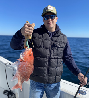 Beautiful red snapper from Pensacola Bay waters!