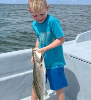 Inshore OBX fishing thrills! Fishing sea trout