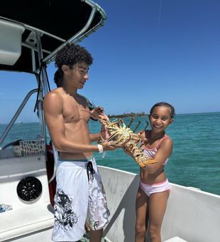 Cast away in the Bahamas.