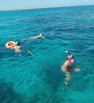 Colorful reef snorkeling adventure in crystal waters!