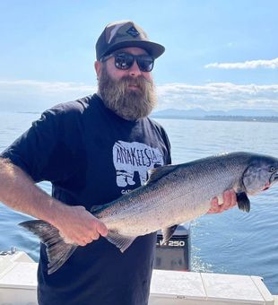 Amazing Salmon catch of the day!