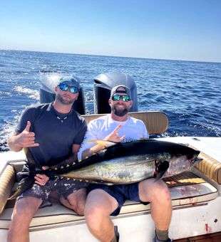 Our captains with their catch.