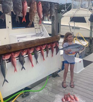 Hook, line, and sinker: Destin Fishing Charter.