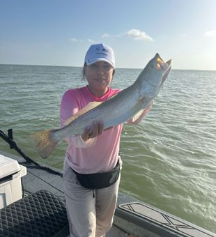 Vibrant speckled trout success!