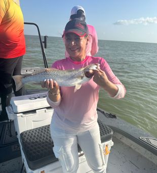 Vibrant speckled trout success on coastal waters!