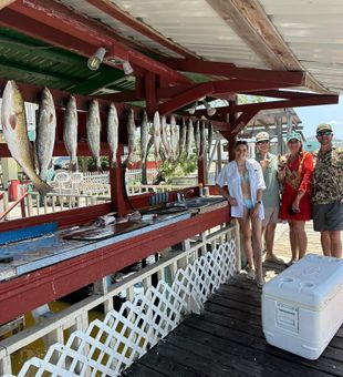 Port Mansfield redfish and speckled trout success!