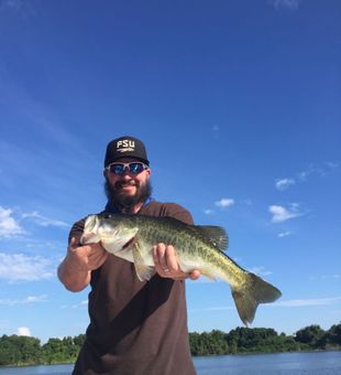 Personal best Largemouth Bass caught in Winter Haven, Florida.