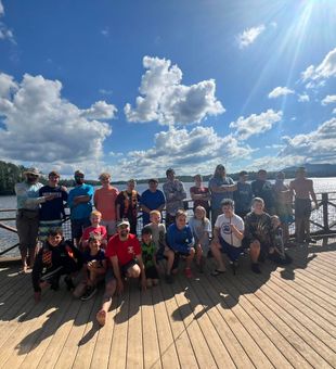 Battle Fish Charters Team! Saranac Lake, NY