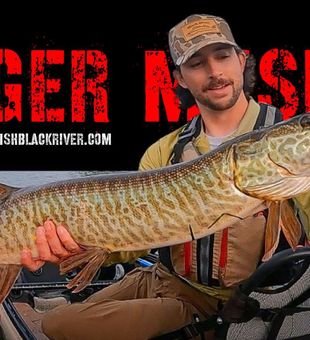 Trophy muskie from Paul Smiths NY waters!