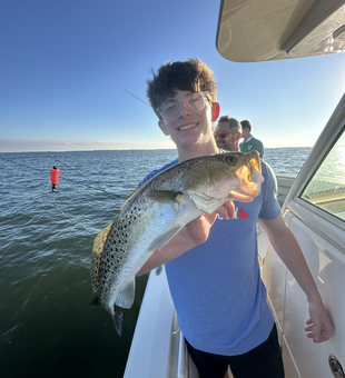 Nice speckled trout from Cape Coral waters!