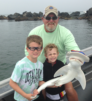 Capt Dave guiding Jacksonville trip