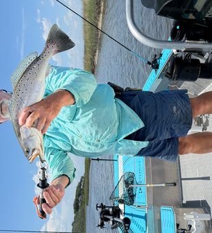 Jacksonville speckled trout ready for the cooler!