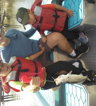 Jacksonville speckled trout bringing smiles to the dock!