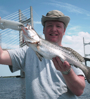 Beautiful speckled trout from Jacksonville FL waters!