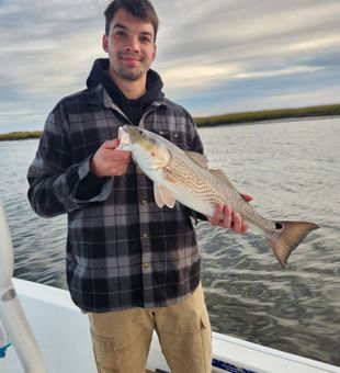 Boats heading out at first light