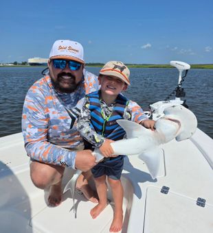 Brunswick GA bonnethead shark makes for awesome fishing!