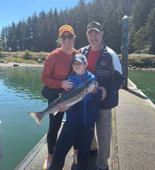 Coho Salmon Catch in Coos Bay