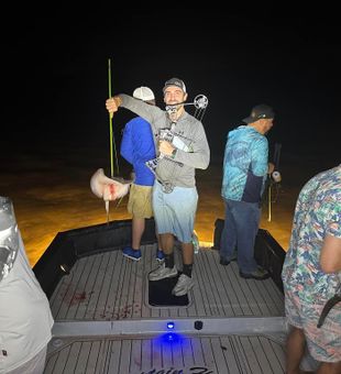 Action-packed bowfishing night in Tampa Bay