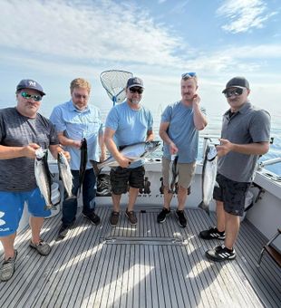 Lake Michigan mornings = fishing bliss.
