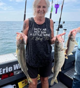 Lake Erie walleye checked off