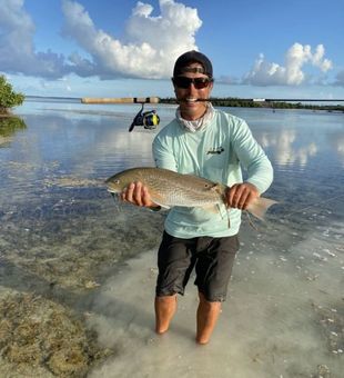 Fly Casting in the shores of Key West, FL