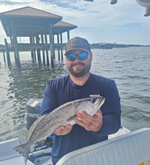 Solid Speckled Trout catch