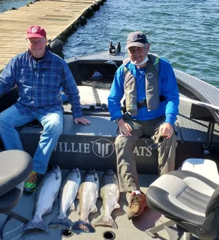 Chase Coho salmon in Oregon’s scenic rivers for a hands-on fishing experience.
