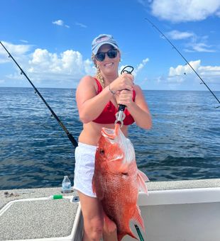 Big Snapper Catch for this Young Angler.