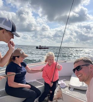 Orange Beach Boulevard inshore charter – shallow water fishing with scenic coastal views.