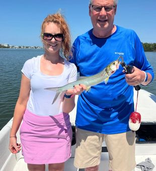 Fun catch with a feisty Bluefish!