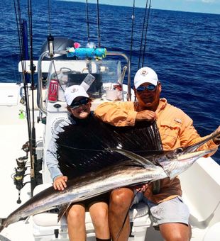 Sailfin on board! - Islamorada, FL.