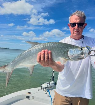 Islamorada Tarpon trophy! Silver King landed.