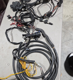 Getting the electrical rigged up for some exciting adventure fishing!