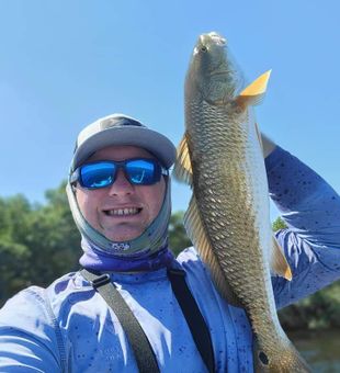 Feeling great with this Redfish! Ruskin Fishing