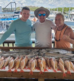 Lane snapper success on Port Orange FL fishing charter!