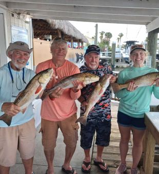 Port Orange redfish action delivers the goods!
