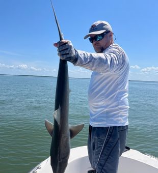 Nothing but water and time.