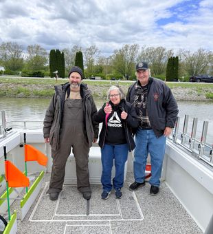 Ready for action on the waters of Oak Harbor!