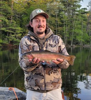 Lake Fishing Bliss in Maine