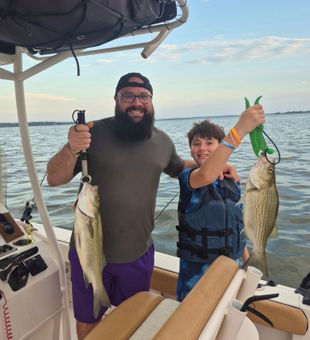 Proud catch on Lake Conroe!