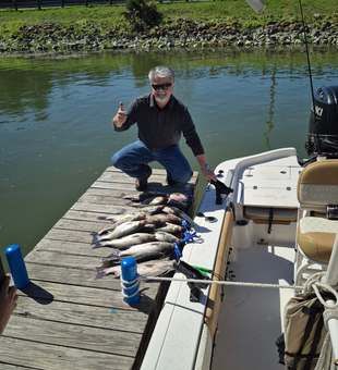 Another successful day on Lake Conroe!