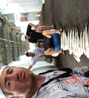 Solid Galveston Bay speckled trout lineup