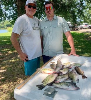 Father and Son time on the water 