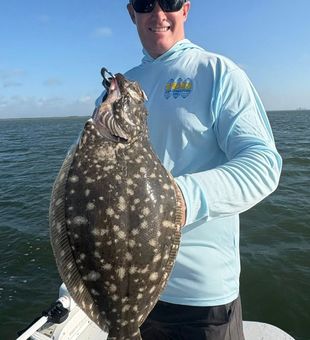 Nice Southern flounder from Corpus Christi waters!