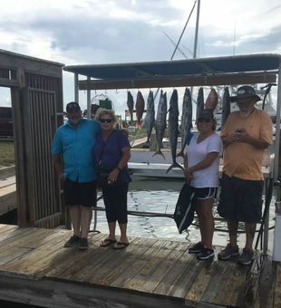 Fishing buddies making memories