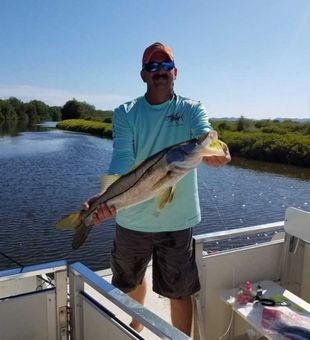 Big Pine Key snook on the boat!