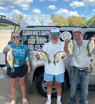 Awesome Crappie fishing day!!