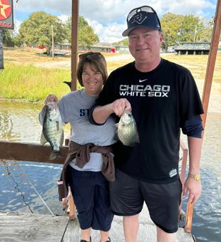 Shared this day with my wife Crappie fishing!!