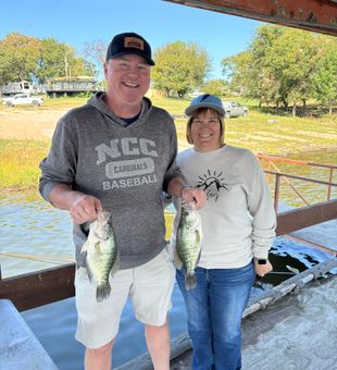 Slabbin' on Oologah Lake.