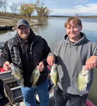 “Big slab crappie on Oologah Lake — Oklahoma fishing at its finest!”